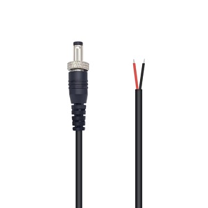 <b>DC</b> Lock Plug 5.5mm / 2.1 mm Center <b>Cable</b> 5.5*2.1mm Locking <b>DC</b> Plug With Screws <b>Power</b> Supply Connector <b>DC</b> Male <b>Cable</b> - Product Image 1