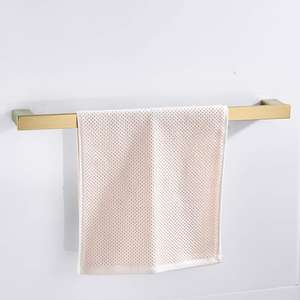 Nuevo juego de <span class=keywords><strong>accesorios</strong></span> de <span class=keywords><strong>acero</strong></span> <span class=keywords><strong>inoxidable</strong></span> de oro cepillado para <span class=keywords><strong>Baño</strong></span> - Product Image 3