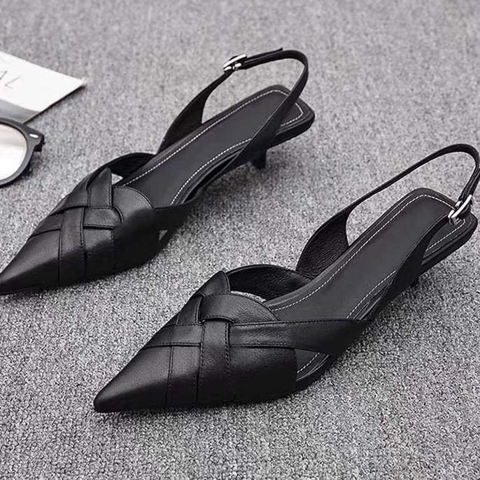 Low Mid Heels Shoes Comfortable Stylish 2025 Design