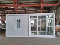 Conteneur Préfabriqué Modulaire Personnalisable pour Bureau Mobile, Salle de Classe, Dortoir, Camp de Travail, Stockage, Maison ou Habitation