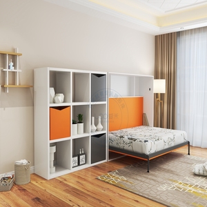 murphy de cama de la pared del gabinete del hardware kit de sala de la cama de la habitación de <span class=keywords><strong>soltero</strong></span> de ahorro de espacio - Product Image 2