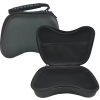 Boîte de rangement portable anti-chute, étanche, anti-poussière, résistante aux rayures, en EVA, avec fermeture éclair pour accessoires de jeu PS5, réutilisable