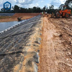Géomembrane 100% HDPE pour bassins piscicoles et revêtements de barrages, 2mm, <span class=keywords><strong>prix</strong></span> de la géomembrane HDPE, feuille LDPE - Product Image 4