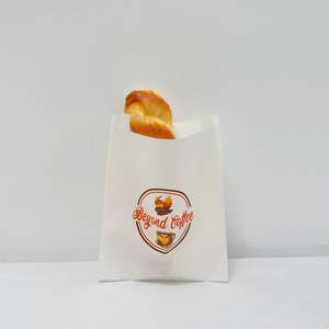 Custom Packaging Kraft Bread <b>Bag</b> Biodegradable Food Paper Baguette Croissant Pretzel Bread <b>Bag</b> with Logo - Product Image 5
