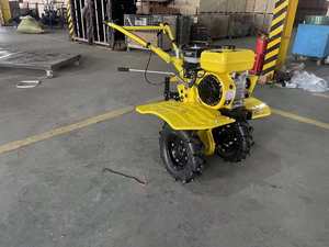 Lightweight 7HP Four-wheel Drive <b>Gasoline</b> Garden Tractor Wheel Tractor Micro Tiller for Easy Maneuvering in Tight Spaces - Product Image 2