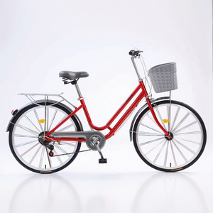 Bicicleta de <span class=keywords><strong>Paseo</strong></span> Urbana para <span class=keywords><strong>Mujer</strong></span>, de 26 Pulgadas, con Cuadro de Acero, de Una Velocidad, con Freno de Contrapedal, Ideal para la Ciudad y el Ocio, la Mejor Oferta de Fábrica - Product Image 3
