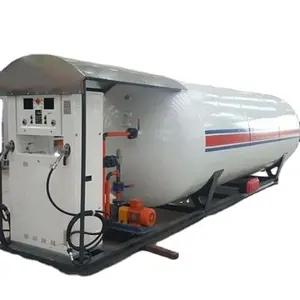 10 Ton Gas Lpg Tank Digunakan untuk Lpg Filling Station