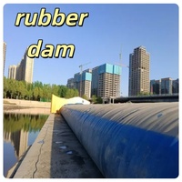 Digue en caoutchouc HengYang JBD3.0-220220-3 pour aménagement aquatique avec bordure, dureté 38-65, noir/multicolore, pour la régulation des rivières