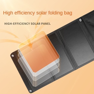 Chargeur <span class=keywords><strong>se</strong></span> pliant portatif de téléphone <span class=keywords><strong>portable</strong></span> et d'ordinateur <span class=keywords><strong>portable</strong></span> de panneau solaire 21W pour l'alimentation d'énergie mobile extérieure - Product Image 5