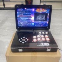 Console de jeu portable pliable avec écran de 14 pouces, joystick, boîte de jeu rétro Barton, machine de jeu récréative KUBIXION