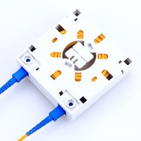 Boîtier Fibre Optique FTTH 2 Ports Panneau 86 avec Pigtail SC Boîtier Terminal de Fibre Optique