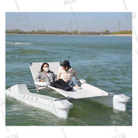 Offre Spéciale L'eau D'attractions Sport Flottant Adulte Électrique Couché Bateaux PE LOISIRS Chaise longue Bateau