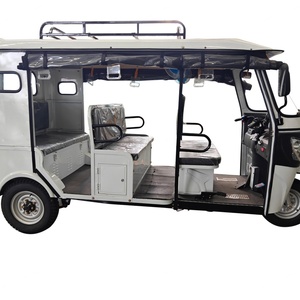 Tricycle électrique 200cc style rickshaw, carrosserie fermée, trois roues, Tuk Tuk pour passagers, puissance 1000W, essence, 250cc pour le transport de marchandises - Product Image 3