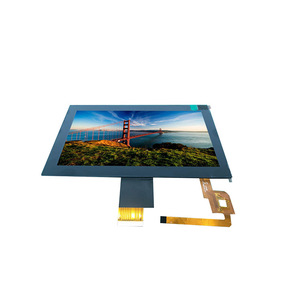 7 Inch Tft Lcd 1024*600 Độ Phân Giải LVDS Giao Diện 400Nits HX8282 + HX8696A Ips Lcd Cảm Ứng Hiển Thị - Product Image 1