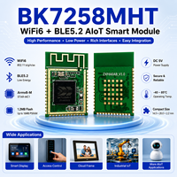Module de communication AIoT basse consommation BK7258MHT avec interfaces UART, SPI, I2C, PWM, GPIO pour le développement de produits OEM embarqués