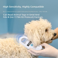 Lecteur de puces pour animaux de compagnie ISO11784/785 FDX-B, lecteur d'identification pour chiens et chats, lecteur de puces universel FDX-B