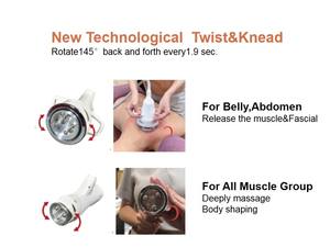 آلة التجميل الاحترافية والتنحيف وإزالة الدهون من السيلوليت للجسم ، شكل الجسم الأسطوانة الفراغية - Product Image 3