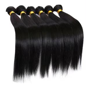 Paquete de cabello indio Remy virgen alineado con cutícula completa de alta calidad, Onda de cuerpo recto sin procesar para estilistas, los principales proveedores de exportación - Product Image 5