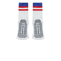 Chaussette professionnelle usine printemps Yoga femmes anti-dérapant Pilates Fitness chaussettes 5 orteil exercice bout ouvert chaussettes en gros