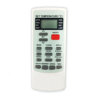 Télécommande ES-AC012 pour climatiseur NOUVEAU Clavier ABS et silicone pour télécommande de climatiseur split AUX YKR-H/002E 38kHz