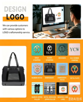Sac de voyage unisexe de luxe en polyester Oxford imperméable, grand sac de sport et de fitness avec port USB pour l'extérieur, idéal pour le week-end et l'entraînement