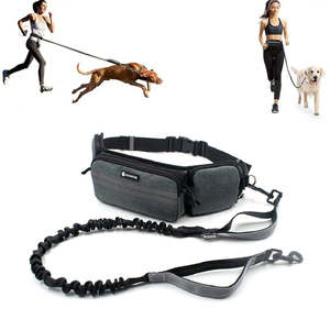 Riñonera de Nailon para Perros, Cinturón de Correr, Bolsa de Cintura con Soporte para Teléfono y Botella de Agua para Correr, Caminar, Ciclismo y Camping - Product Image 1