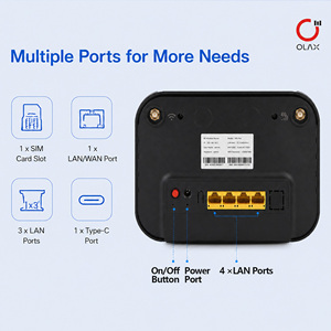 For AX8 Pro CPE Unlocked 4G LTE WiFi Cat6 <b>Router</b> with Firewall 300Mbps Home Use Outdoor & Indoor Pocket WiFi - Product Image 3