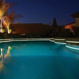 Câble à fibres optiques LED en plastique PMMA, multibrins, à éclairage latéral UV, POF, indice de protection IP67, télécommande, résistant à l'eau, dimmable, extérieur, 63 - Product Image 1