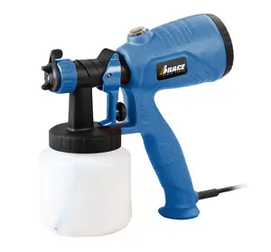 Pistola pulverizadora eléctrica de pintura HVLP para pared, pistola pulverizadora eléctrica a la venta de pintura, pulverizador eléctrico sin aire de 400W DIY, 1 año