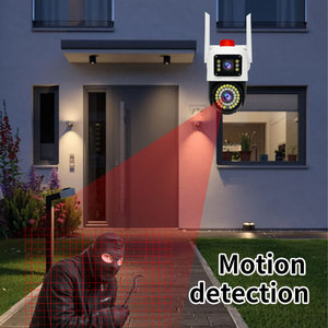 Caméra Wifi Q928, caméra espion et <span class=keywords><strong>webcam</strong></span> 180° °   Surveillance panoramique, détection de mouvement, connexion filaire, intérieur/extérieur - Product Image 5