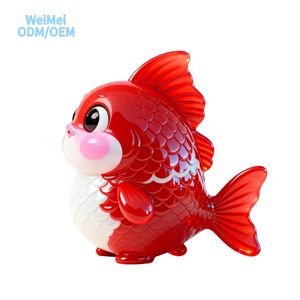 Tùy Chỉnh 3D Phim Hoạt Hình Mini Bức Tượng Dễ Thương Nhựa Cá Koi Bức Tượng Trang Trí Tiêm Đúc PVC Siêu Mềm Sang Trọng Nhỏ Máy Tính Để Bàn - Product Image 4