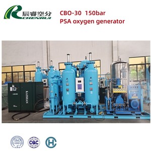 Impianto Industriale per la Produzione di Ossigeno, Macchina per la Generazione di O2 30m3/h, Mini Generatore di Ossigeno PSA in Acciaio Argentato - Product Image 6