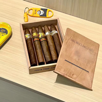 Humidor à cigares en bois massif moderne de qualité supérieure |   Boîte de rangement de bureau hermétique personnalisable avec options de marquage, fabriquée en Chine