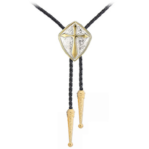 Cravatta in bolo incrociato da <span class=keywords><strong>cowboy</strong></span> occidentale vintage vintage di alta qualità - Product Image 2