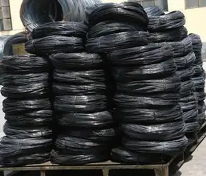 Bobinas de arame para amarrar vergalhões recozidos pretos de alta qualidade por atacado para construção e ligação