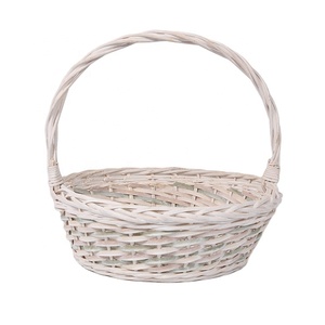 Cheap <strong>Wicker</strong> <strong>Baskets</strong> Flower <strong>Baskets</strong> <strong>With</strong> Handle <strong>Wicker</strong> <strong>Baskets</strong> - Product Image 1