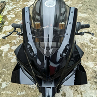 Spoiler avant pour moto Yamaha YZF-R15 R15 V4 R15M, ailerons latéraux aérodynamiques, déflecteur de carénage, panneau latéral avant
