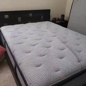 Colchón de Muelles Ensacados de Látex Natural de 5 Estrellas, Tamaño King y Queen, Enrollable, con Gel para Dormir, de Fábrica - Product Image 2