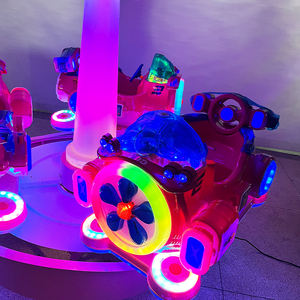 เครื่องเล่นม้าหมุนไฟฟ้าสำหรับเด็กเครื่องเล่นดนตรีแบบหมุน<span class=keywords><strong>3</strong></span>ที่นั่งเครื่องเล่นสวนสนุกเชิงพาณิชย์ - Product Image 4