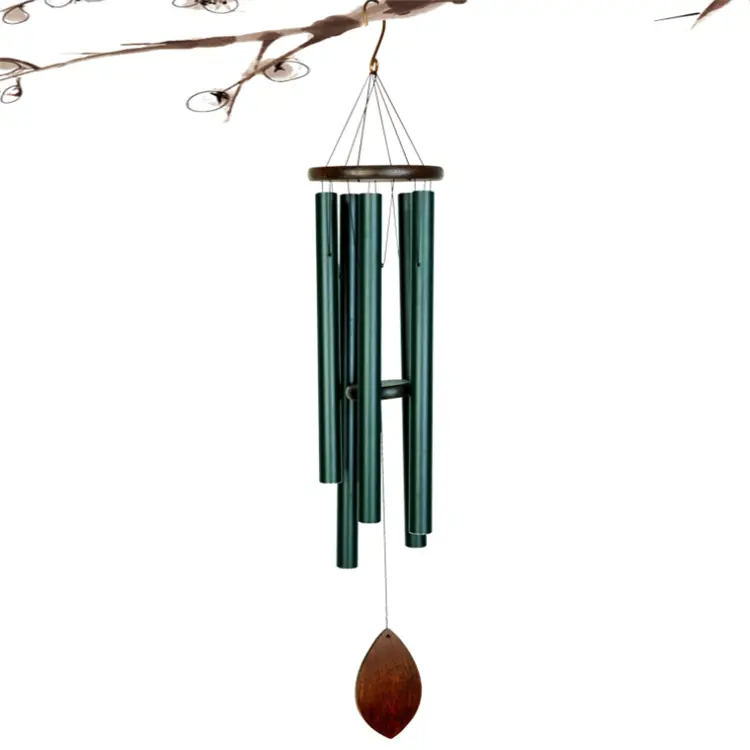Wooden Sympathy Wind Chimes Memorial Wind Chime for Loss of Loved Wind Chimes for Outside