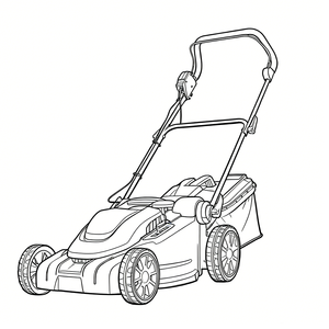 Cortacésped Eléctrico con Cable VERTAK de <span class=keywords><strong>2000W</strong></span>, Ancho de Corte de 17 Pulgadas, Cortacésped Manual para Jardín y Patio Pequeño - Product Image 5