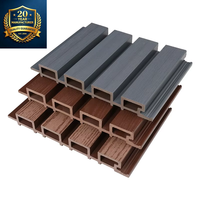 Panneaux de clôture/mur insonorisés écologiques en bois, origine Zhejiang, design moderne, grille extérieure, exclusivité commerce extérieur