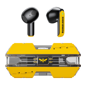 Écouteurs sans fil Bluetooth Transformers Bumblebee TWS 5.0, écouteurs de jeu stéréo double, jaune et noir - Product Image 5