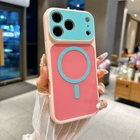 Venta al por mayor de fábrica, nueva funda de teléfono de TPU+PC color macaron para iPhone 18 Pro Max, 18 Pro con paquete, cubierta trasera