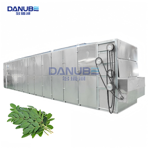 Low Cost Energy Saving Mesh Belt Dryer Agricultural Dehydrator Grass Moringa Leaves Drying Machine - Product Image 1