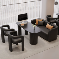 Canapé d'attente en cuir, design moderne, très demandé, pour salon, hôtel, salon de coiffure, espace de réception, salon de thé, salon, hôpital, clinique