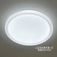 Plafonnier LED moderne en fer 24W 36W IP20 à montage en surface Ra80 120° Angle de faisceau Dimmable 3000-6500K Éclairage intérieur