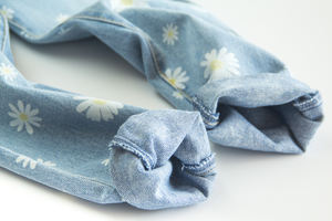 Personalizzabile stampato graziose margherite fiori luce blu lavato cotone Denim ragazze Jeans <span class=keywords><strong>pantaloni</strong></span> - Product Image 6