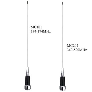 เสาอากาศรถยนต์สแตนเลส 631 VHF UHF 134-174 MHz 340-520MHz MC101 MC202 - Product Image 1