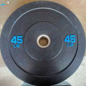 Großhandel gummi 45 lbs stoßstange gewichtsplatten fitnessformen für gewichtplatten für krafttraining